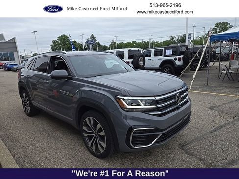 Used 2023 Volkswagen Atlas Cross Sport SEL Premium R-Line AWD/4WD image 3