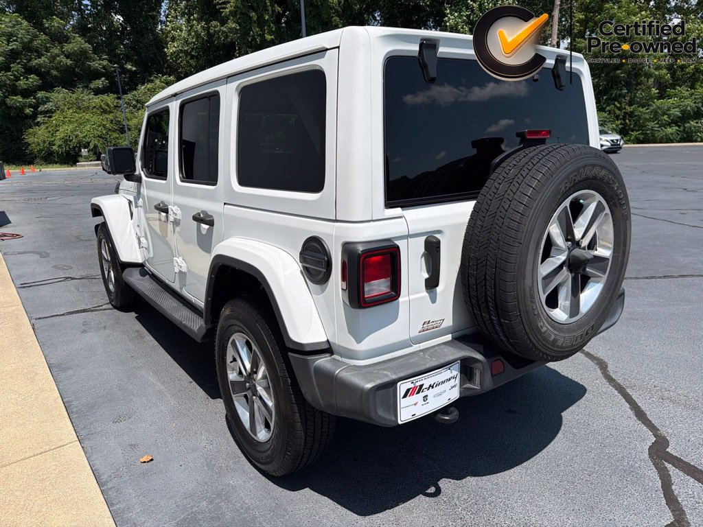 Certified 2022 Jeep Wrangler Unlimited Sahara AWD/4WD image 12