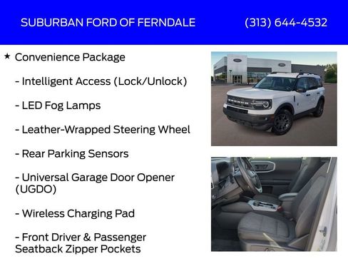 Used 2022 Ford Bronco Sport Big Bend w/ Convenience Package image 9