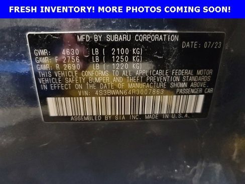 Used 2024 Subaru Legacy Limited image 14