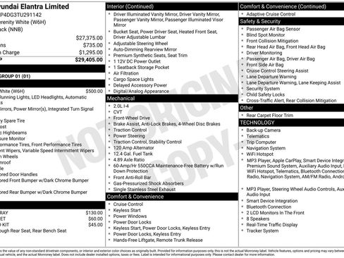 New 2026 Hyundai Elantra Limited FWD image 20