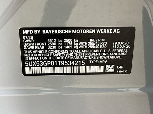 New 2026 BMW X3 xDrive30i w/ Premium Package AWD/4WD image 47