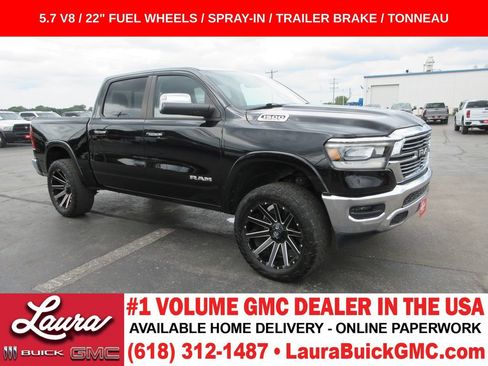 Used 2020 RAM 1500 Laramie w/ Trailer Tow Group AWD/4WD image 1