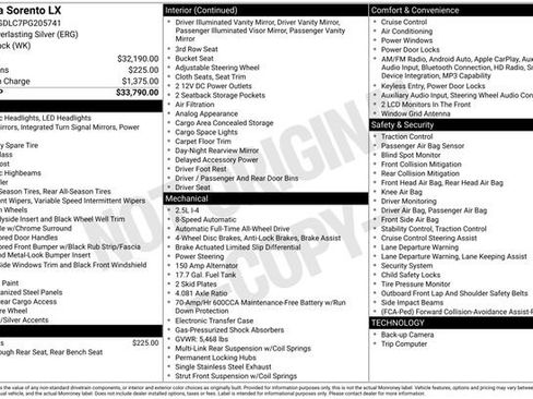 Used 2023 Kia Sorento LX image 41