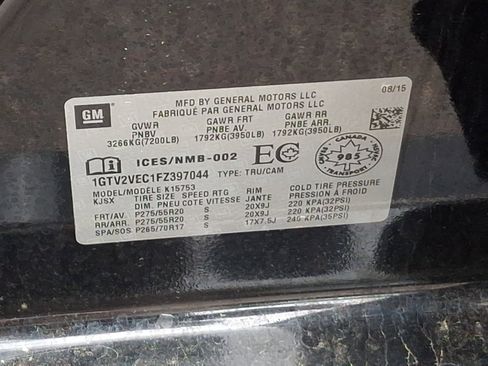 Used 2015 GMC Sierra 1500 SLT AWD/4WD image 26