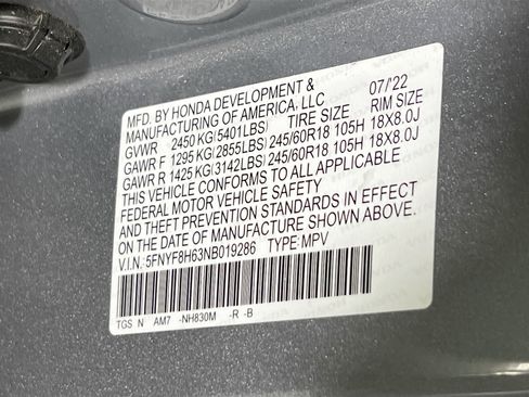 Used 2022 Honda Passport TrailSport image 32