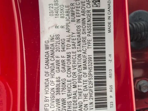 Used 2023 Honda Civic Sport image 46