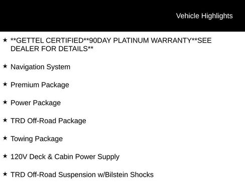 Used 2023 Toyota Tundra Limited w/ TRD Off-Road Package AWD/4WD image 9