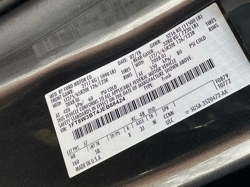 Used 2018 Ford F350 Lariat w/ Lariat Ultimate Package image 37