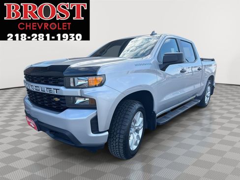 Used 2021 Chevrolet Silverado 1500 Custom AWD/4WD image 1