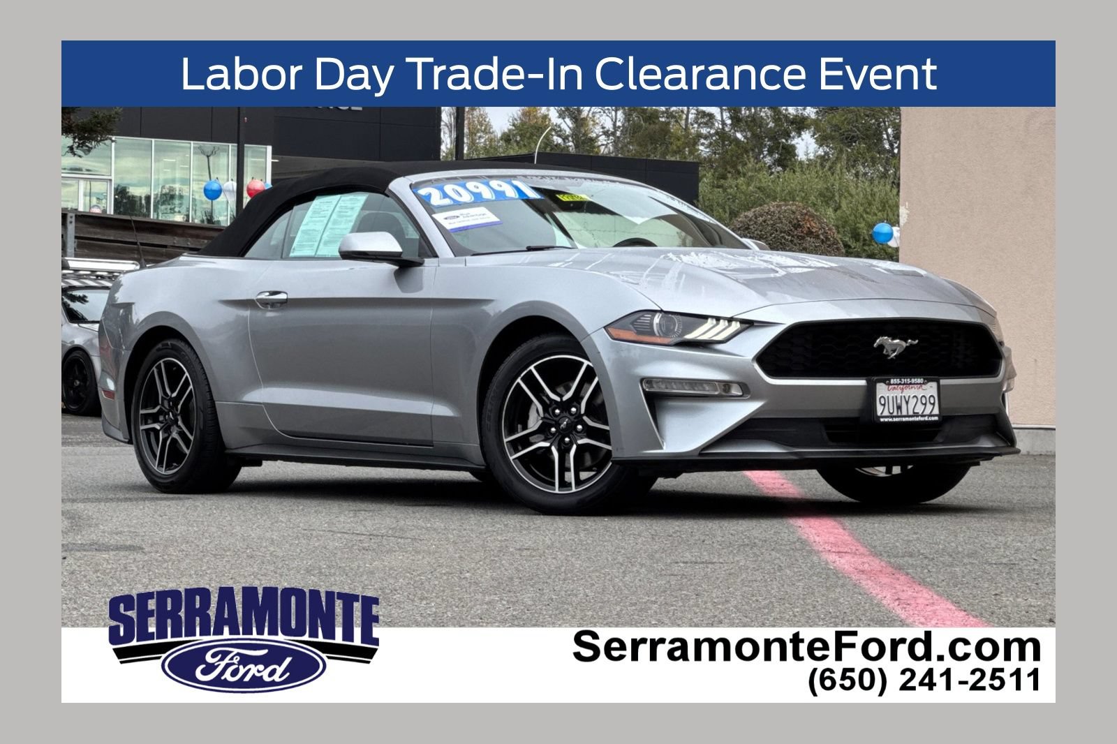 Certified 2020 Ford Mustang Premium RWD image 1