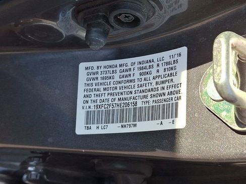 Certified 2017 Honda Civic LX image 28