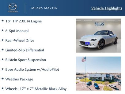 Used 2024 MAZDA MX-5 Miata Grand Touring w/ Weather Package