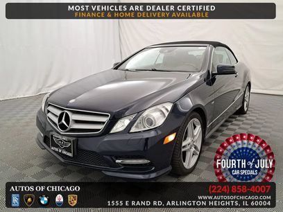 Used 2012 Mercedes-Benz E 550 Cabriolet
