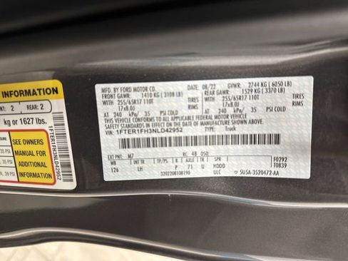 Used 2022 Ford Ranger XLT w/ Equipment Group 302A High image 39