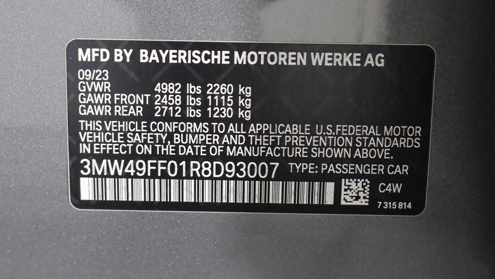 Used 2024 BMW M340i xDrive w/ Premium Package AWD/4WD image 35