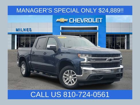 Used 2021 Chevrolet Silverado 1500 LT w/ Bed Protection Package image 1
