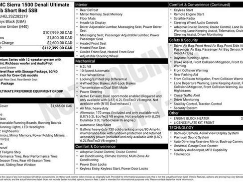 Used 2025 GMC Sierra 1500 Denali Ultimate AWD/4WD image 3