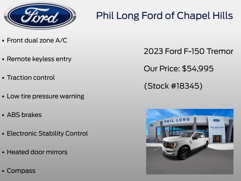 Certified 2023 Ford F150 Tremor AWD/4WD image 37