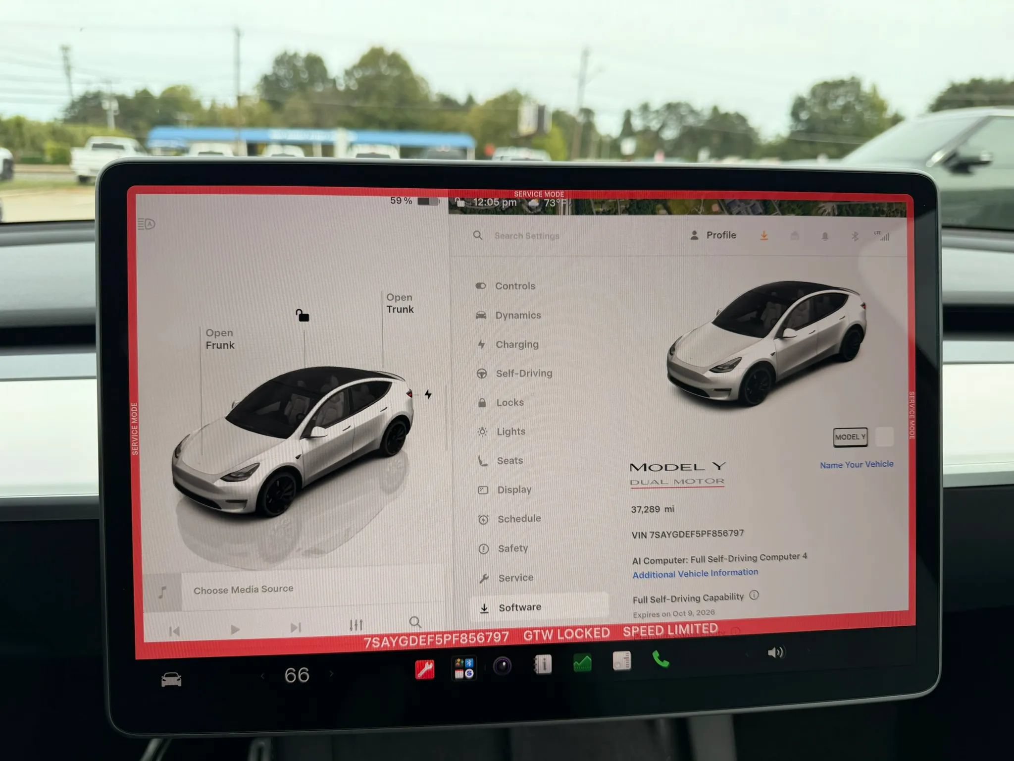 Used 2023 Tesla Model Y Performance AWD/4WD image 8