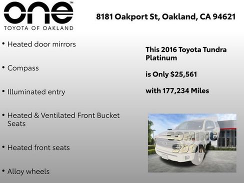 Used 2016 Toyota Tundra Platinum image 8