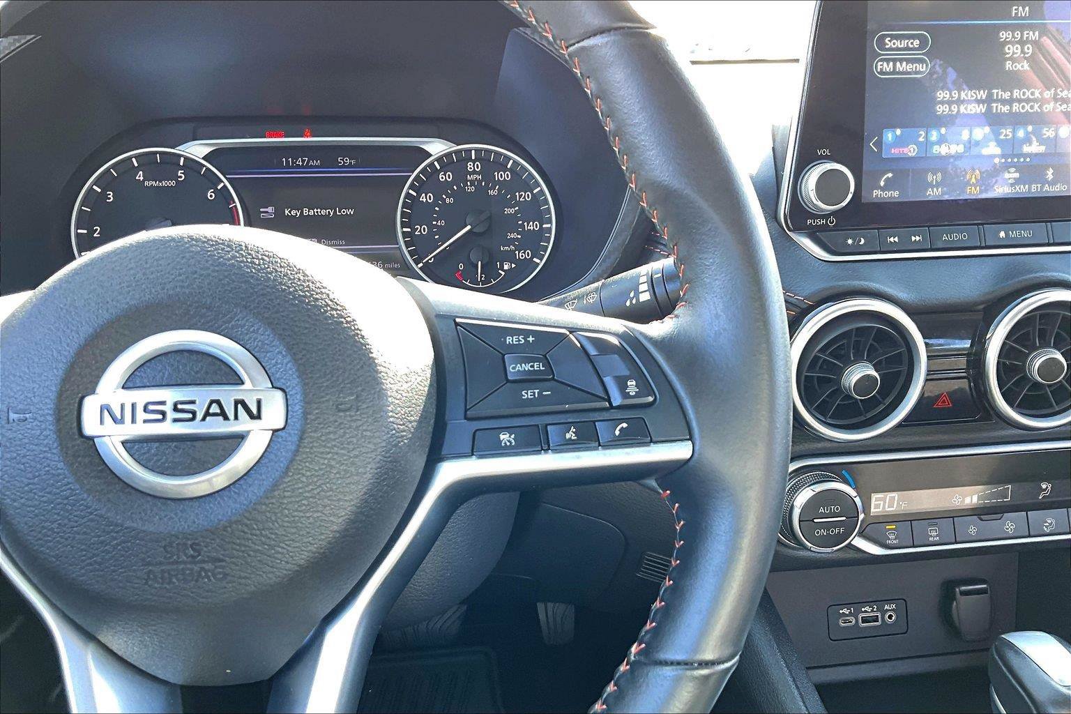 Used 2023 Nissan Sentra SR w/ Midnight Edition Package FWD image 13