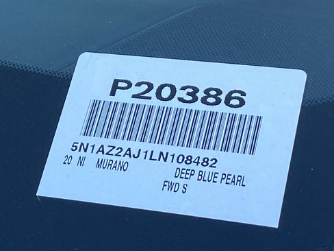 Used 2020 Nissan Murano S w/ Cargo Package image 31