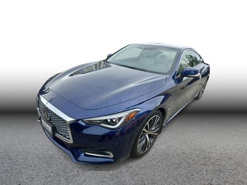 Used 2022 INFINITI Q60 3.0t Luxe w/ Essential Package RWD image 1
