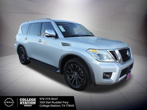 Used 2018 Nissan Armada Platinum w/ Captain Seat Package image 3