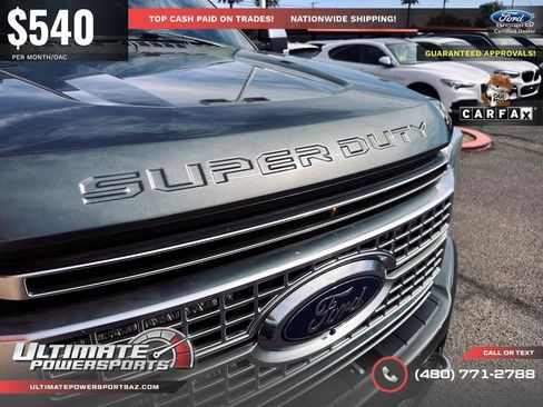 Used 2019 Ford F250 Platinum w/ Platinum Ultimate Package AWD/4WD image 11
