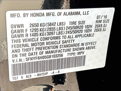 Used 2016 Honda Pilot Elite image 34