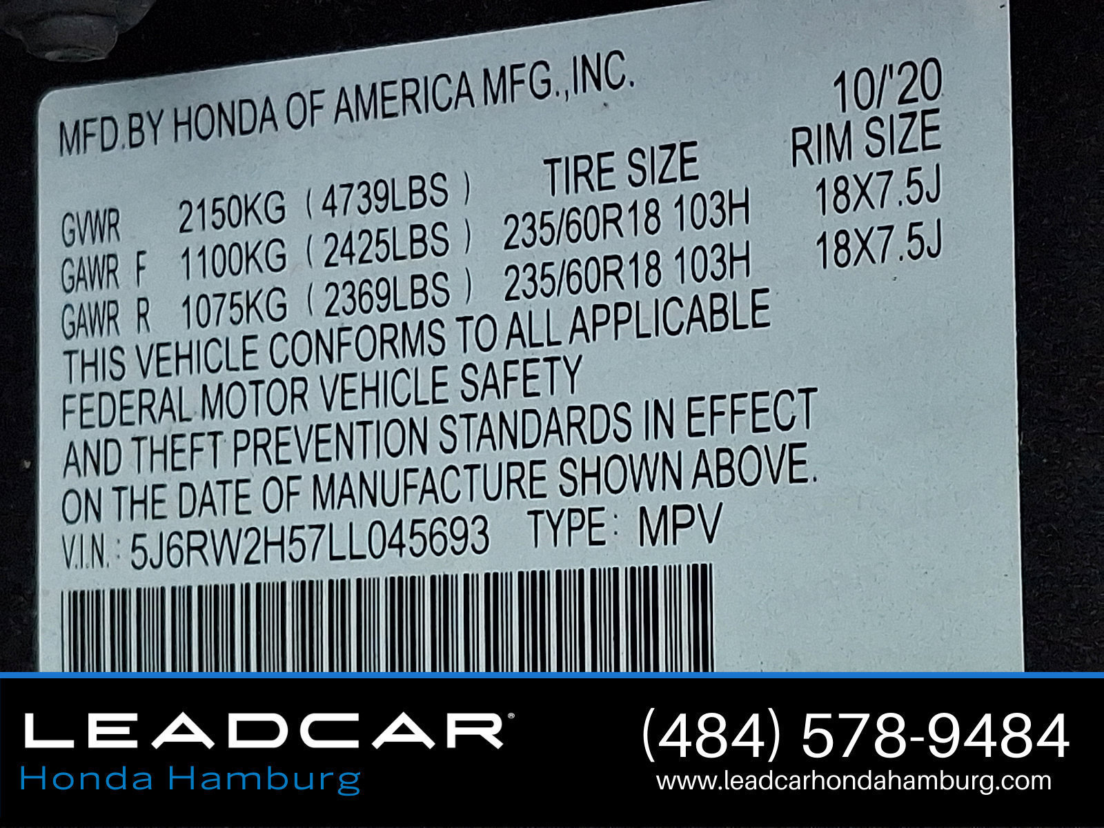 Used 2020 Honda CR-V EX image 29