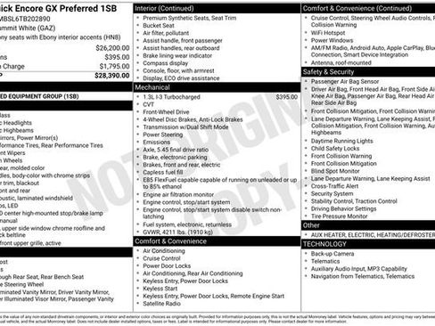 New 2026 Buick Encore GX Preferred FWD image 21