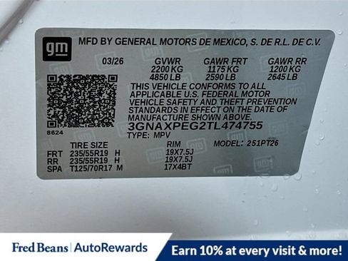 New 2026 Chevrolet Equinox LT w/ Midnight Edition AWD/4WD image 25