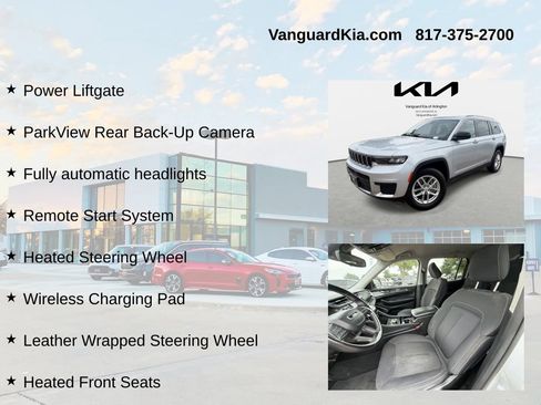 Used 2022 Jeep Grand Cherokee L Laredo w/ Luxury Tech Group I RWD image 12