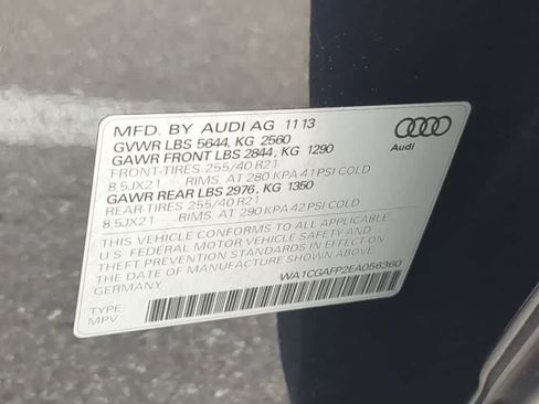 Used 2014 Audi SQ5 Premium Plus AWD/4WD image 33