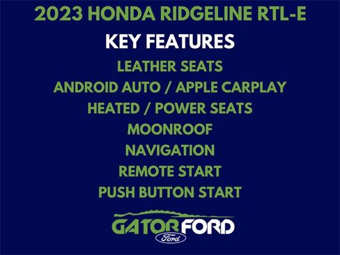 Used 2023 Honda Ridgeline RTL-E image 15