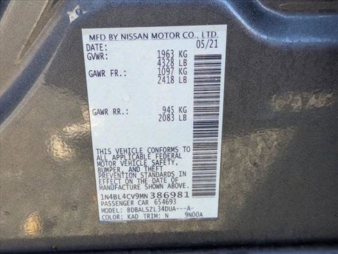 Used 2021 Nissan Altima 2.5 SR image 25