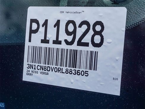 Used 2024 Nissan Versa S w/ Trunk Package image 26