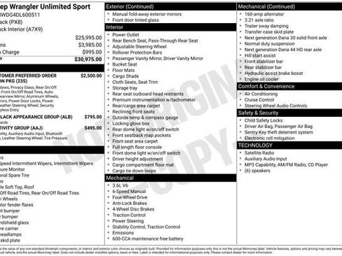 Used 2013 Jeep Wrangler Unlimited Sport AWD/4WD image 17