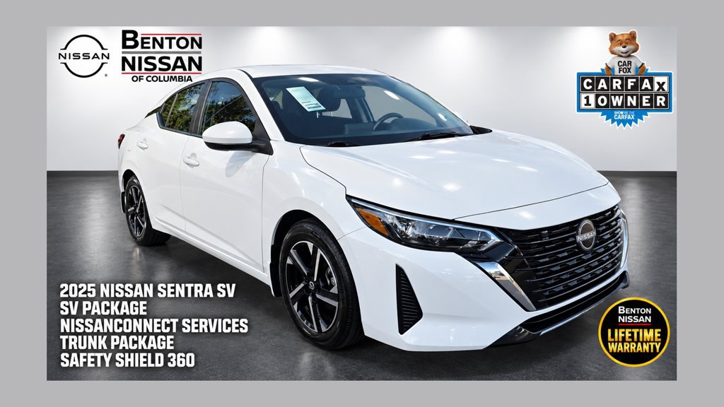 Used 2025 Nissan Sentra SV w/ Trunk Package FWD 360° Tour