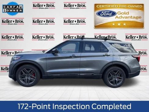 Certified 2025 Ford Explorer ST w/ Sun And Sound Package AWD/4WD image 4