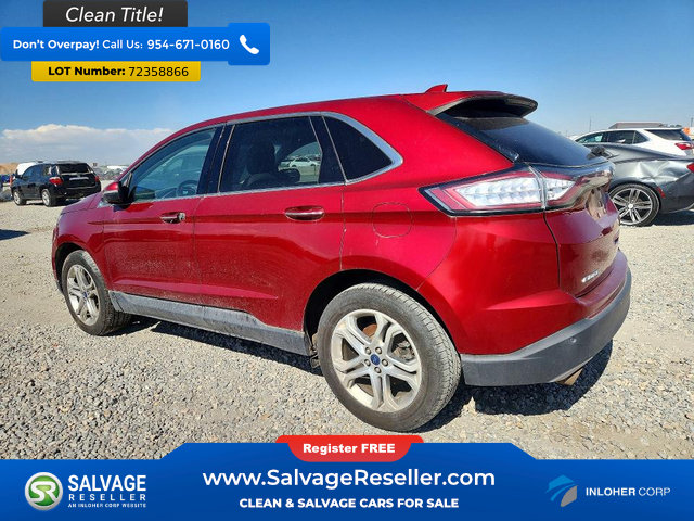 Used 2017 Ford Edge Titanium w/ Technology Package FWD image 3