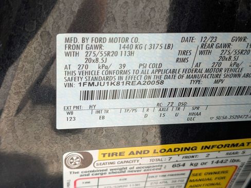 Used 2024 Ford Expedition Limited RWD image 21