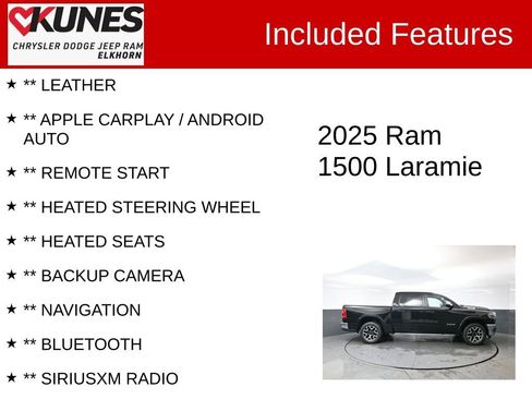 Used 2025 RAM 1500 Laramie image 2