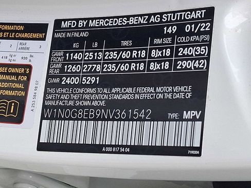 Certified 2022 Mercedes-Benz GLC 300 GLC 300 image 26