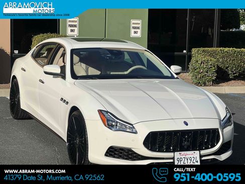 Used 2018 Maserati Quattroporte S RWD image 1