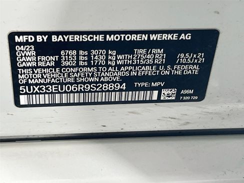 Used 2024 BMW X5 M60i AWD/4WD image 32