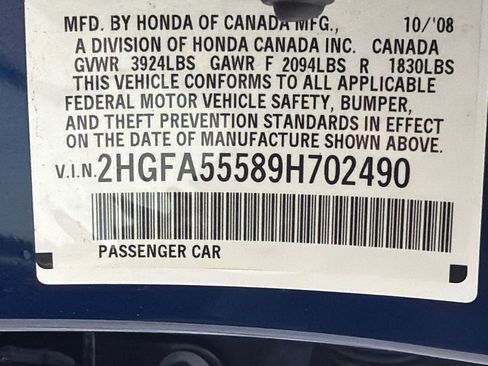 Used 2009 Honda Civic Si image 30