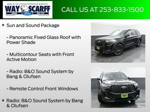 New 2026 Ford Explorer ST w/ Sun And Sound Package AWD/4WD image 12